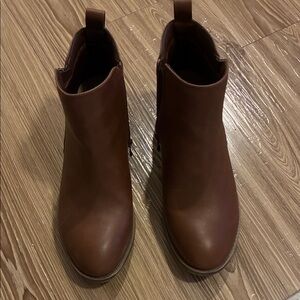 Elegant Brown Ankle Booties